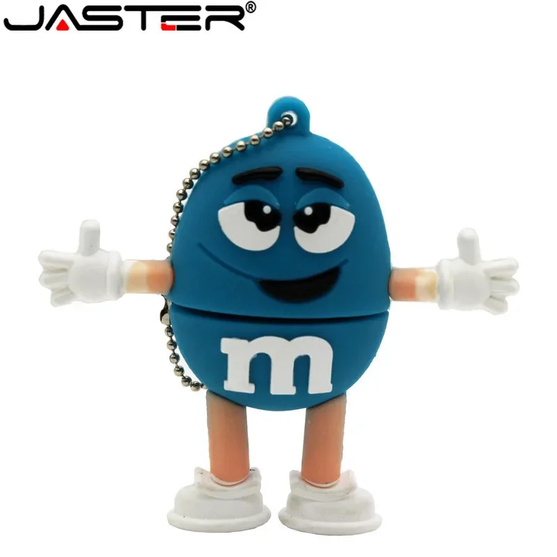 JASTER MM beans model pendrive USB Flash drive Memory stick usb 2.0 thumb drives Pen Drive pendriver 64GB 16GB 32GB U disk gift