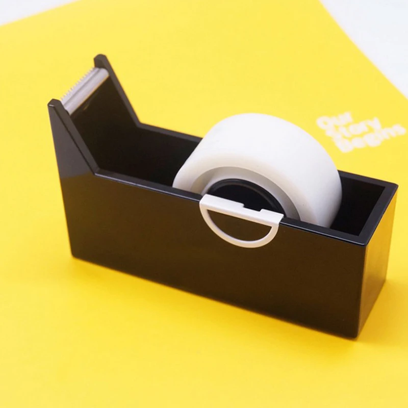 1PC 속눈썹 테이프 홀더 커터 절단 접착 테이프 플라스틱 홀더 접목 거짓 속눈썹 확장 메이크업 도구