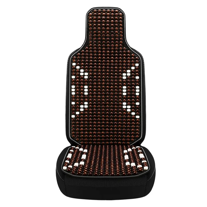 Automotive Products Massage Waist Cushion Seat Backrest Wooden Bead Waist Protection Allseason Universal Comfortable Car Cushion