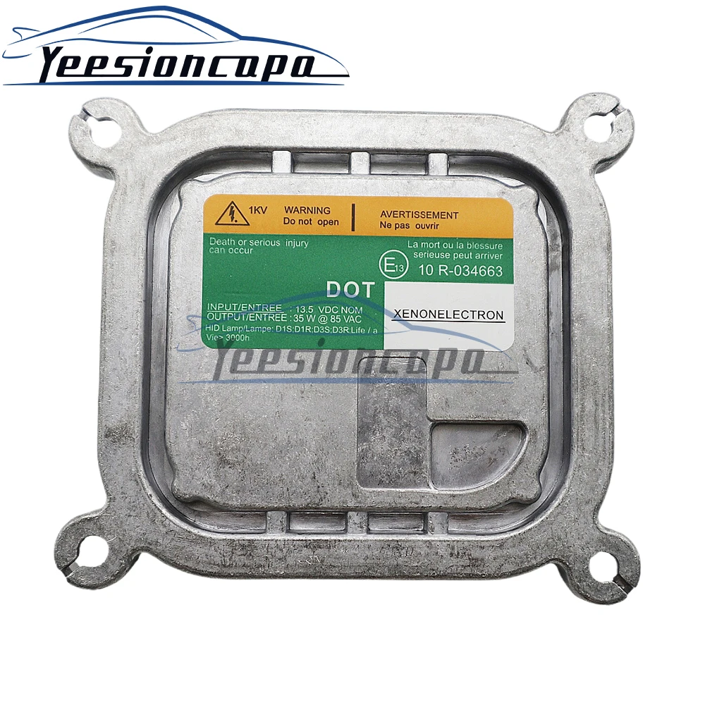 YEES OEM 35XT5-D3 3 Lines HID Xenon Headlight Ballast Control Module 8A5ZI3C170A 10R-034663 for Hyundai Ford Car Accessories