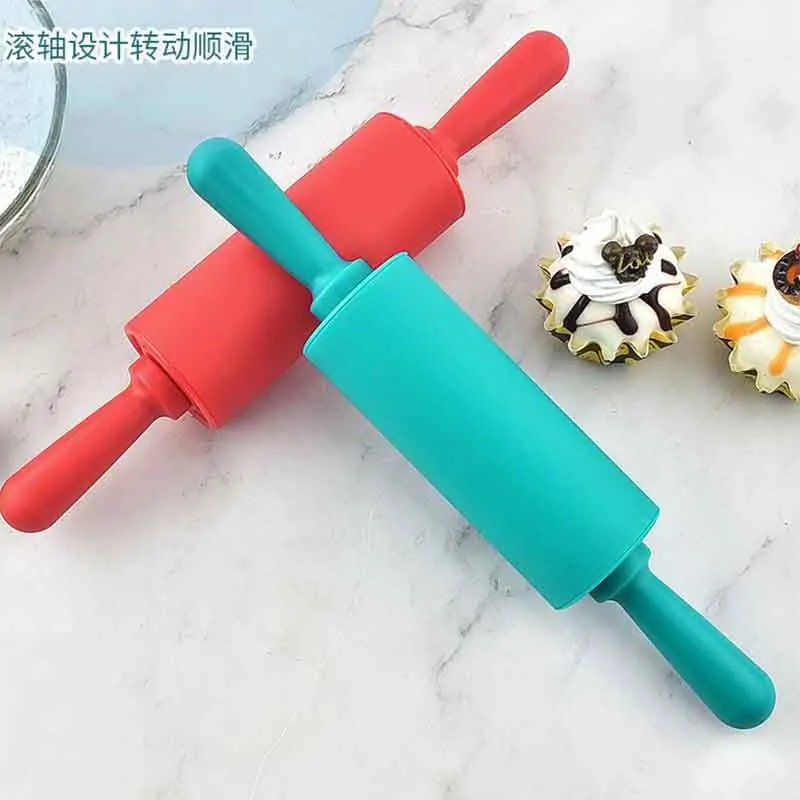 

1Pcs 22.3cm 60g Hollow Out Light Non-stick Rolling Pin Dough Fondant Pastry Dumpling Pizza Cake Roller Plasticine Diy Kids Toys