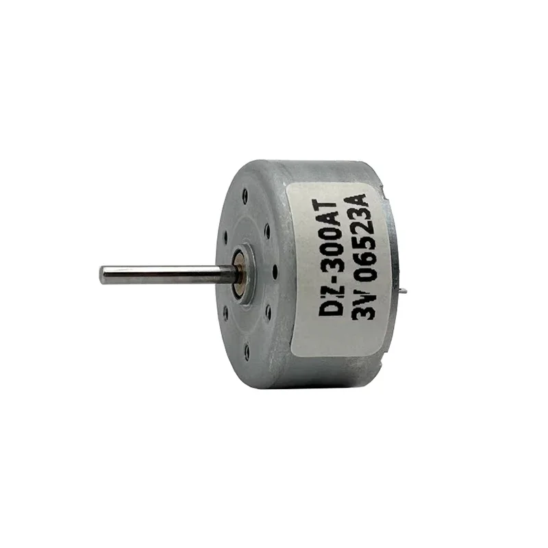 

DZ-300AT Mini 300 Motor DC 3V 3.7V 5V 6V 7550RPM Micro 24mm Round Spindle Motor 15mm Long Shaft DIY Hobby Toy Fan Model