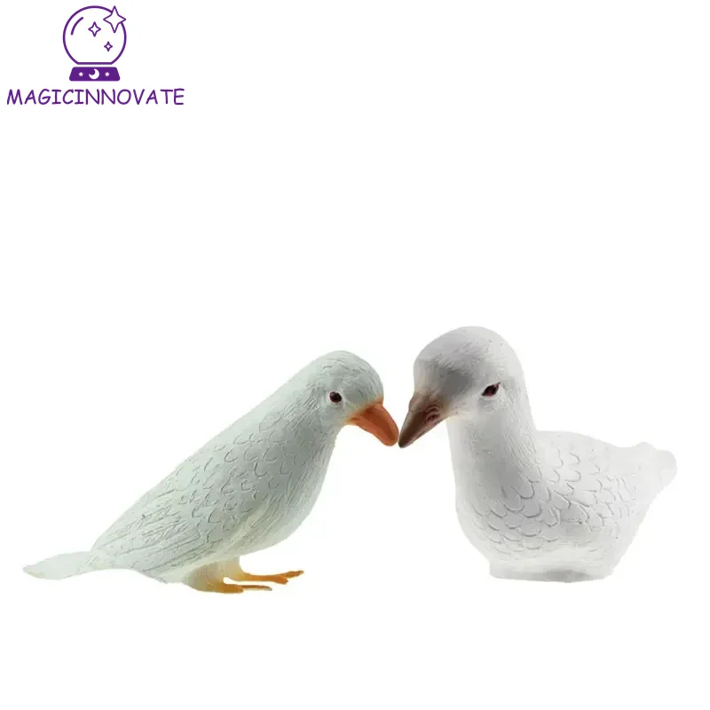 A Magic Props Pigeons Rubber Simulation Tricks Children Funny Prank Party Performance Stage  Toy