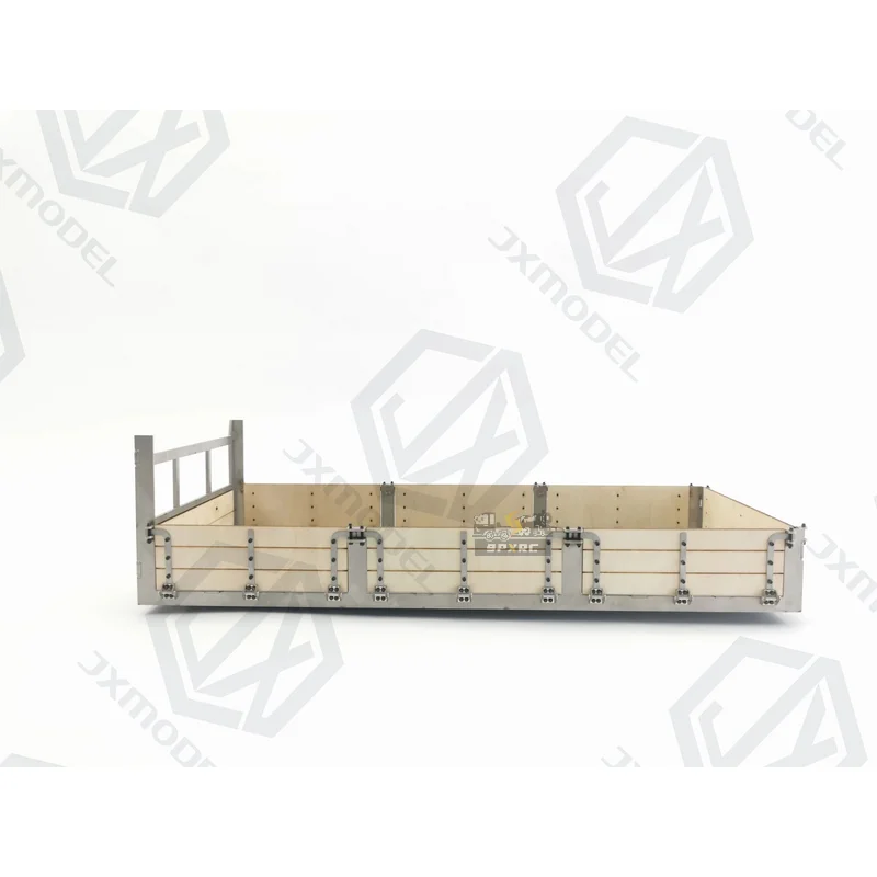 Hong Kong-style Wooden Railing Box JXmodel For Tamiya 1/14 Truck Modification Upgrade Simulation Carving Wood Board