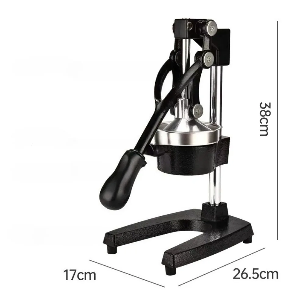 Manual Press Extractor, Cast Iron Orange Juice Extractor, Stainless Steel Citrus Manual Press