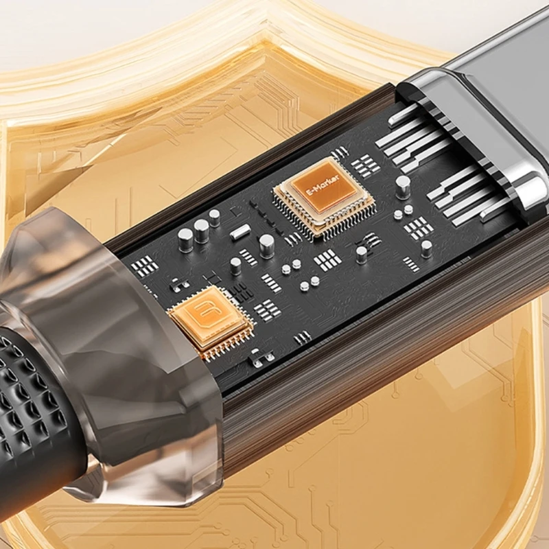 Кабель для зарядки и передачи данных USB C к USB C поддерживает зарядку 100 Вт, передачу данных 480 Мбит/с для телефонов, планшетов и многого другого