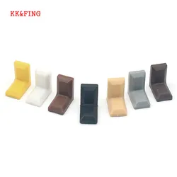 KK&FING10PCS wardrobe cupboard connection corner code with ABS decorative cover iron corner code adjustable plastic Hanging code