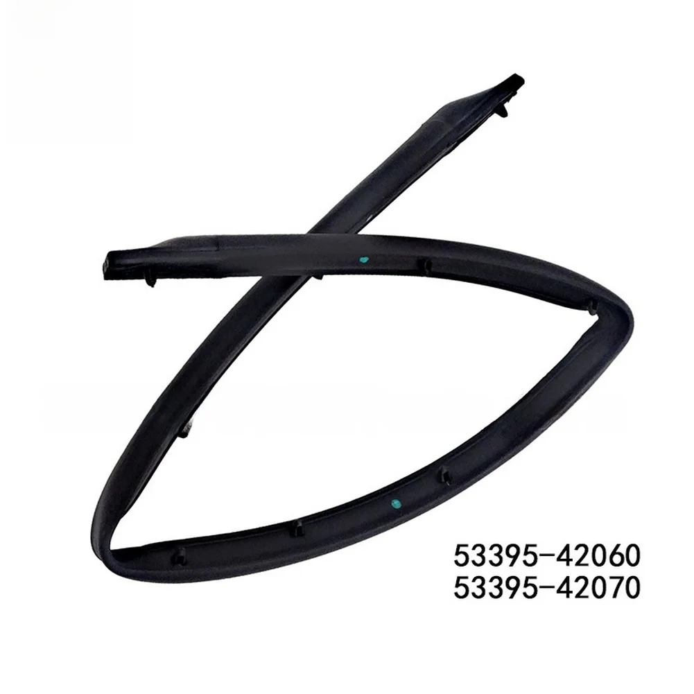 

Newest Sale Front Bumper Upper Seal For Toyota For Rav4 2013-2016 OEM Part Number 53395-42060 Replacement Car Accessories