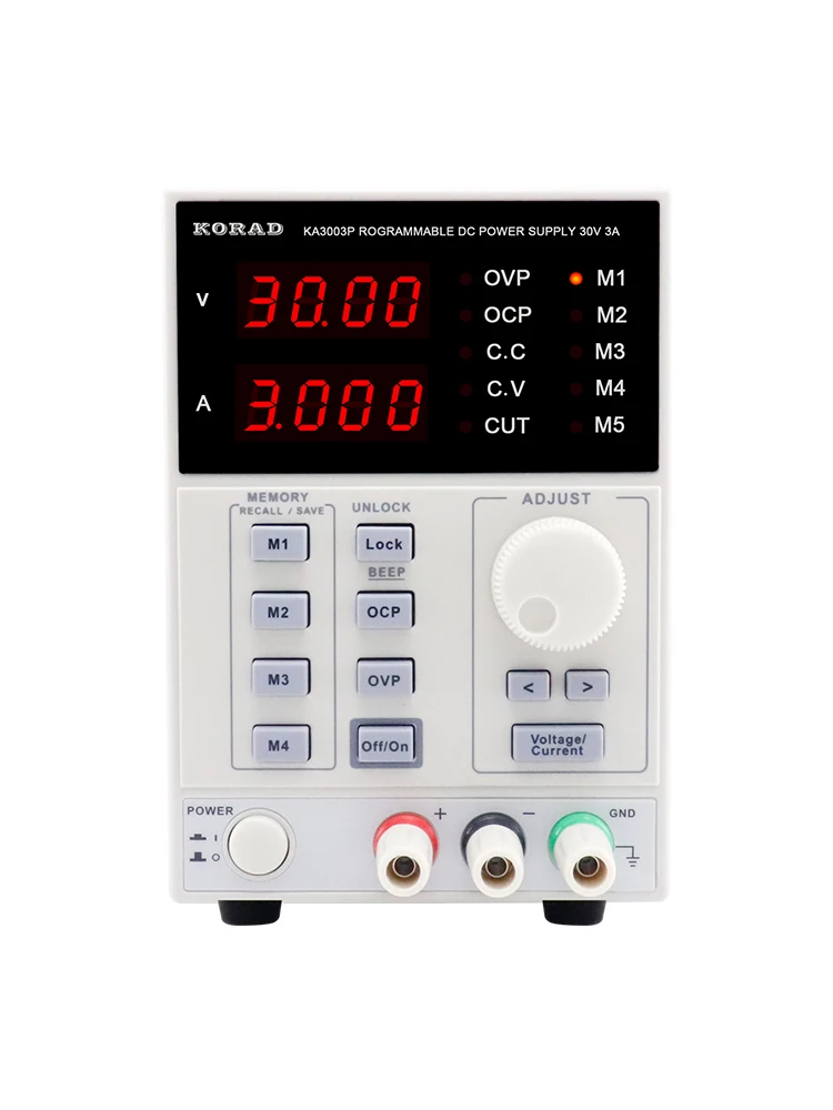 KORAD KA6002D KA6002P Digital Display DC Power Supply Adjustable High-precision Lab Power Supply 60V 2A Output Switch for Repair