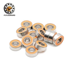2pcs SMR115-2RS Stainless Hybrid Ceramic Bearing 5x11x4 mm ABEC-7 Bait Casting Spinning Fishing Reel SMR115 Bearing
