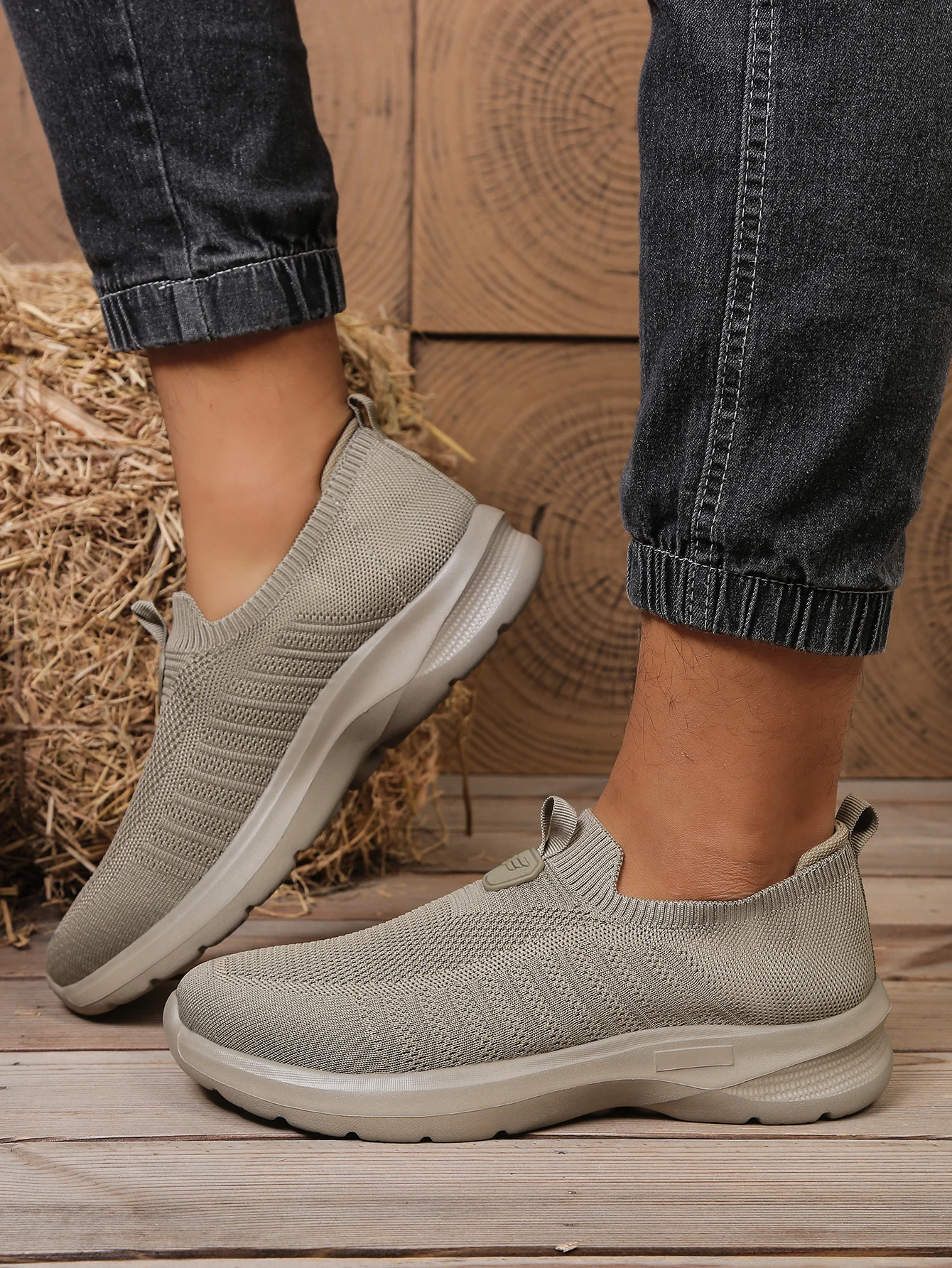 Herren-Freizeitschuhe aus massivem EVA-Material – weiche, leichte Sohle – perfektes Alltags-Outdoor-Schuhwerk, kostenloser Versand – Detail 6
