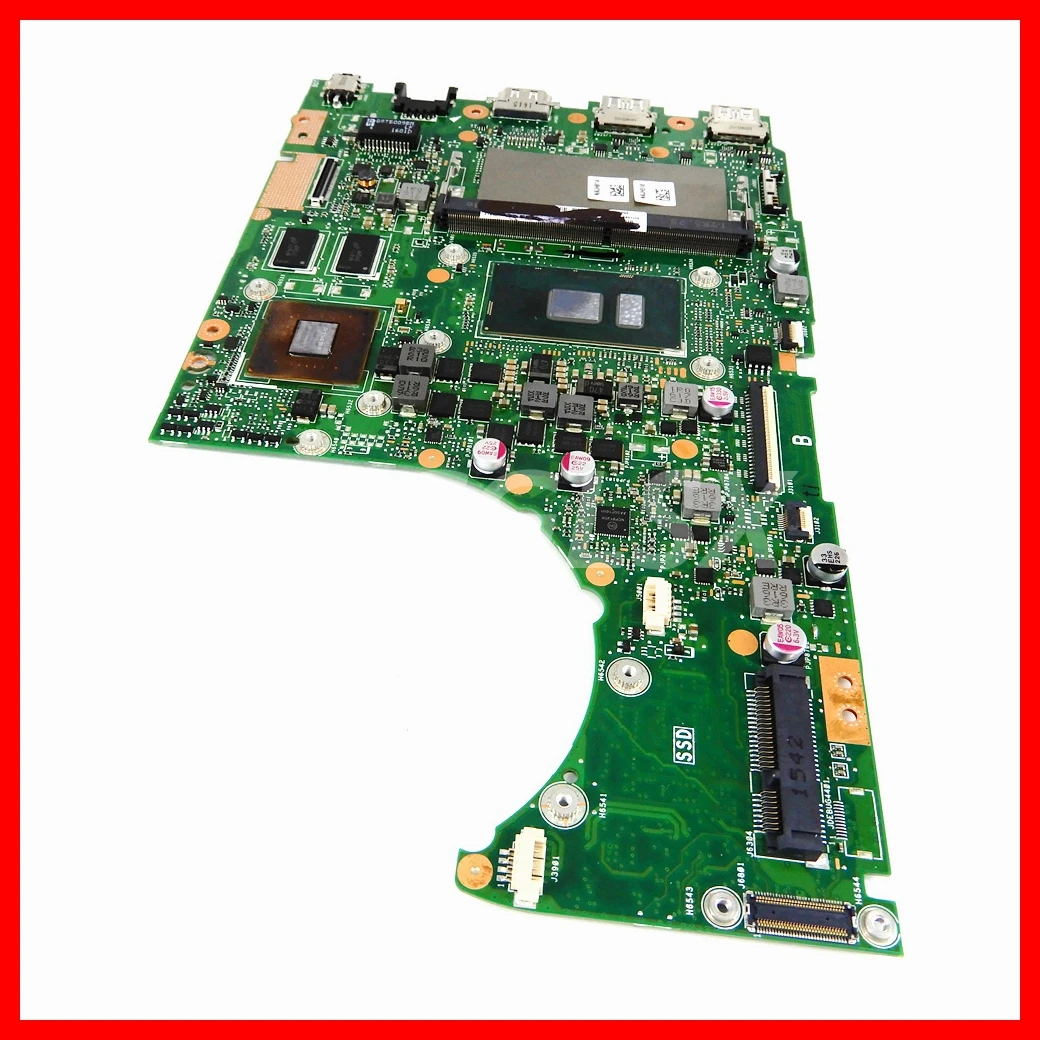 Imagem -06 - Placa-mãe Portátil para Asus K401uq K401u A401u K401uqk A401uq V401u Placa-mãe com i5 I76th Cpu Gt940m-v2g Gpu 4gb de Ram