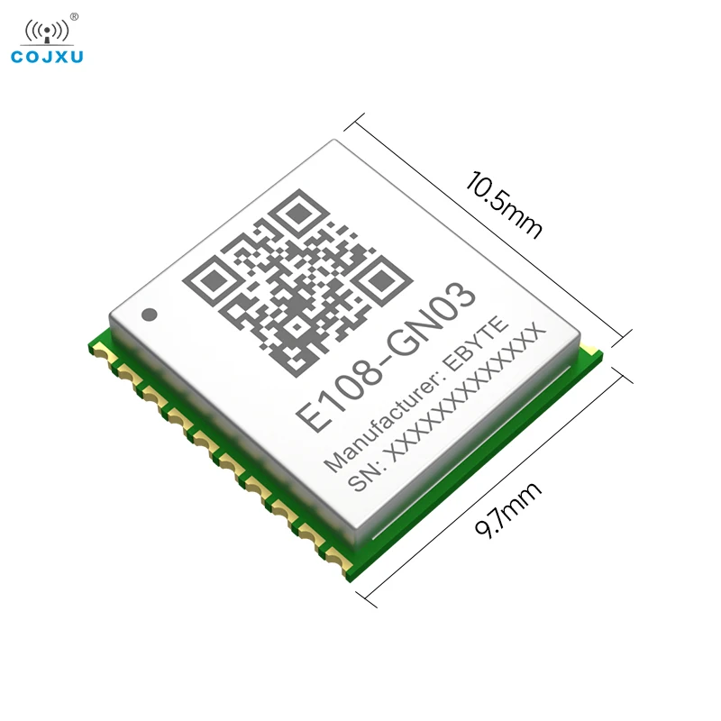 BDS GPS GLONASS Modul Multi Mode Satellitenposition Navigationsmodul Geringer Stromverbrauch UART Stempelloch COJXU E108-GN03