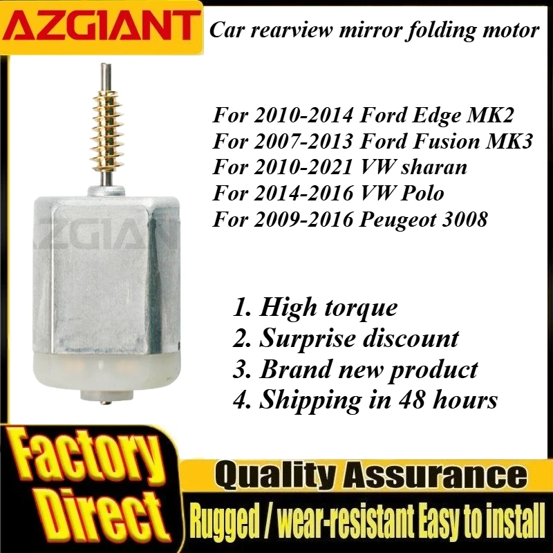 

FC-280SB-16220 Car Power folding side view mirror Motor For Ford Edge MK2 Fusion MK3 VW sharan Peugeot 3008 Exterior Accessories