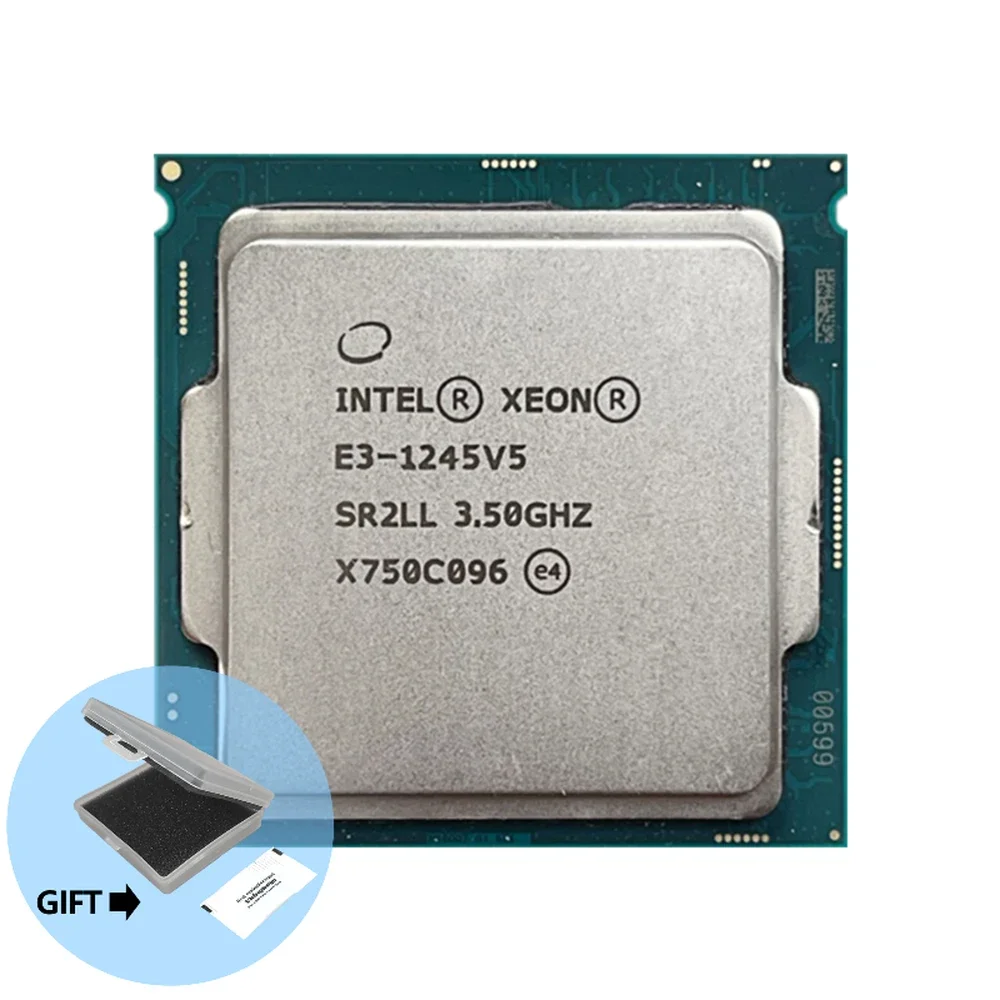 

Процессор Intel Xeon E3-1245 v5 E3 1245V5 E3 1245 v5 3,5 ГГц четырехъядерный восьмипоточный ЦПУ 80 Вт LGA 1151