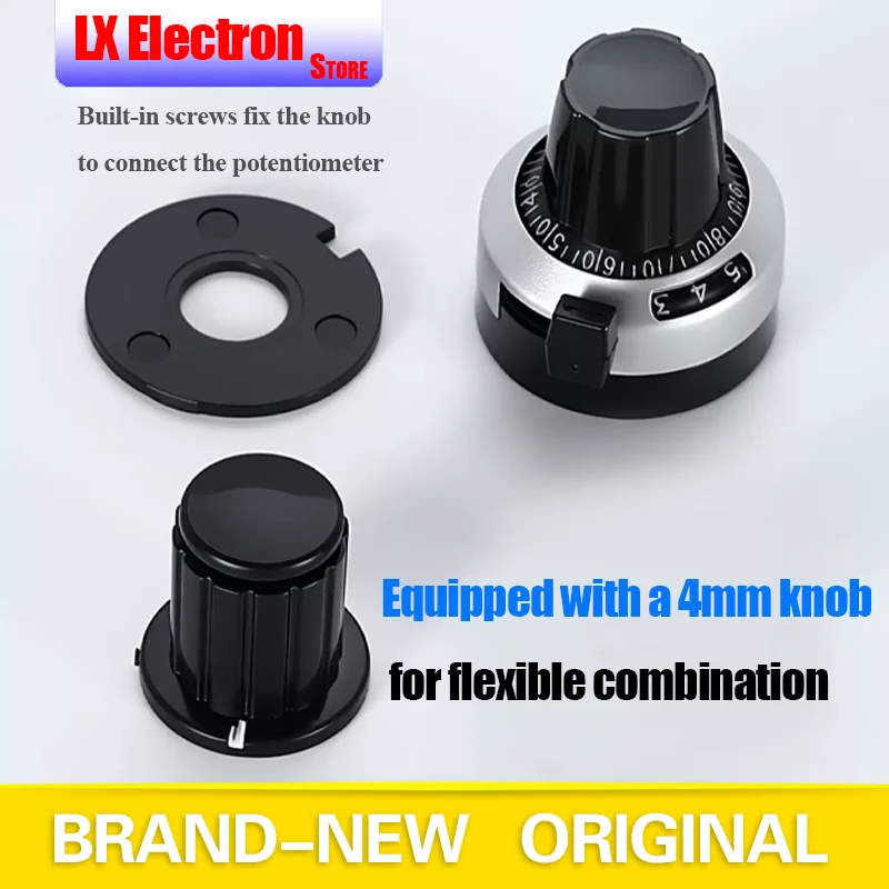 WXD3-13-2W Precision Multi-Turn Potentiometer 1K/2.2K/3.3K/4.7K/10K/22K/47K/100K