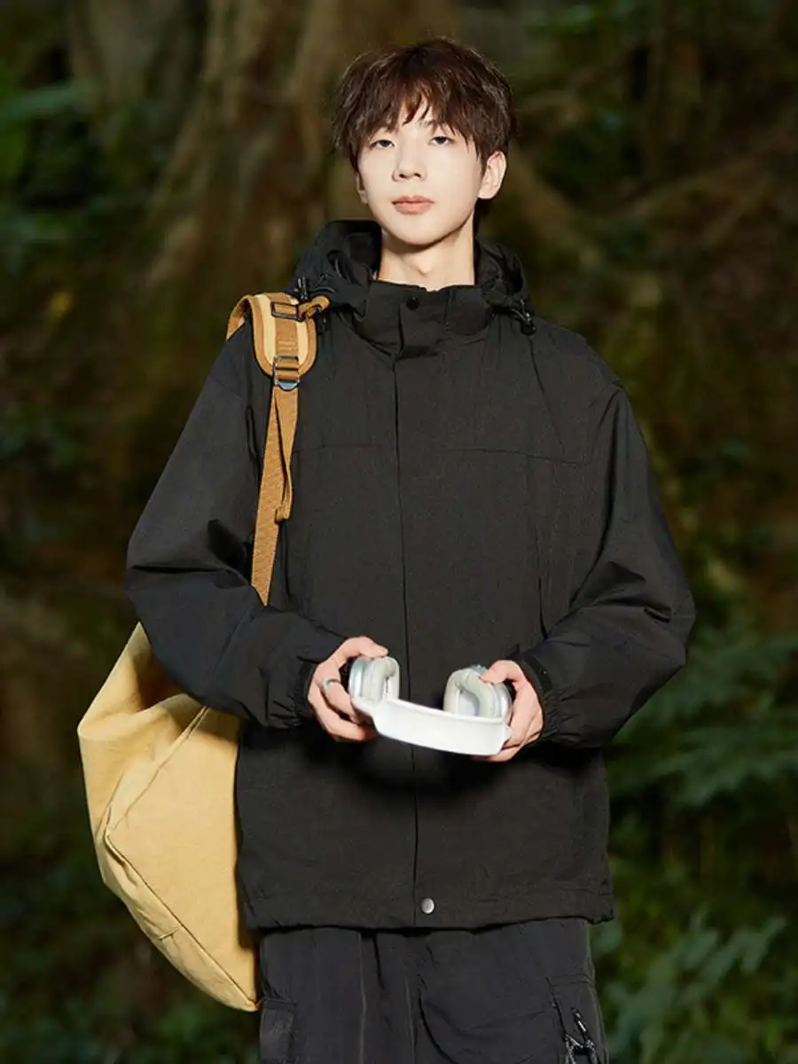 

Мужская ветрозащитная куртка, новое Sle, уличное альпинистское модное брендовое пальто на весну и осень, модель для пары для девочек, повседневная дорожная модель