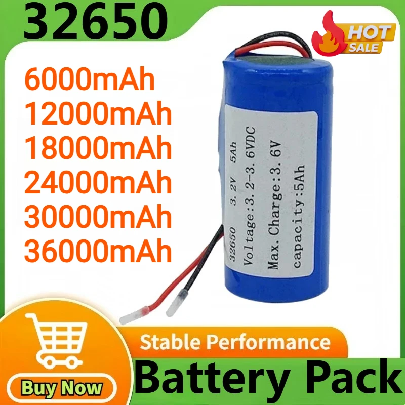 

32650 Lithium Iron Phosphate Battery Solar Street Light with New Power and Large Capacity Outdoor Energy Storage Battery Pack