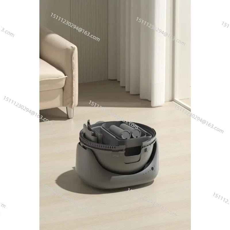 

50L Safety Anti-Pinch Smart Cat Toilet Intelligent Self Cleaning Litter Box for Cats