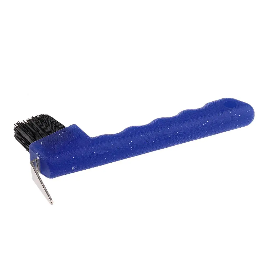 

Hoof Care Tools for Horse Hoof Pick with Brush Bright Color Grooming Equipment for Equestrian Cleaning