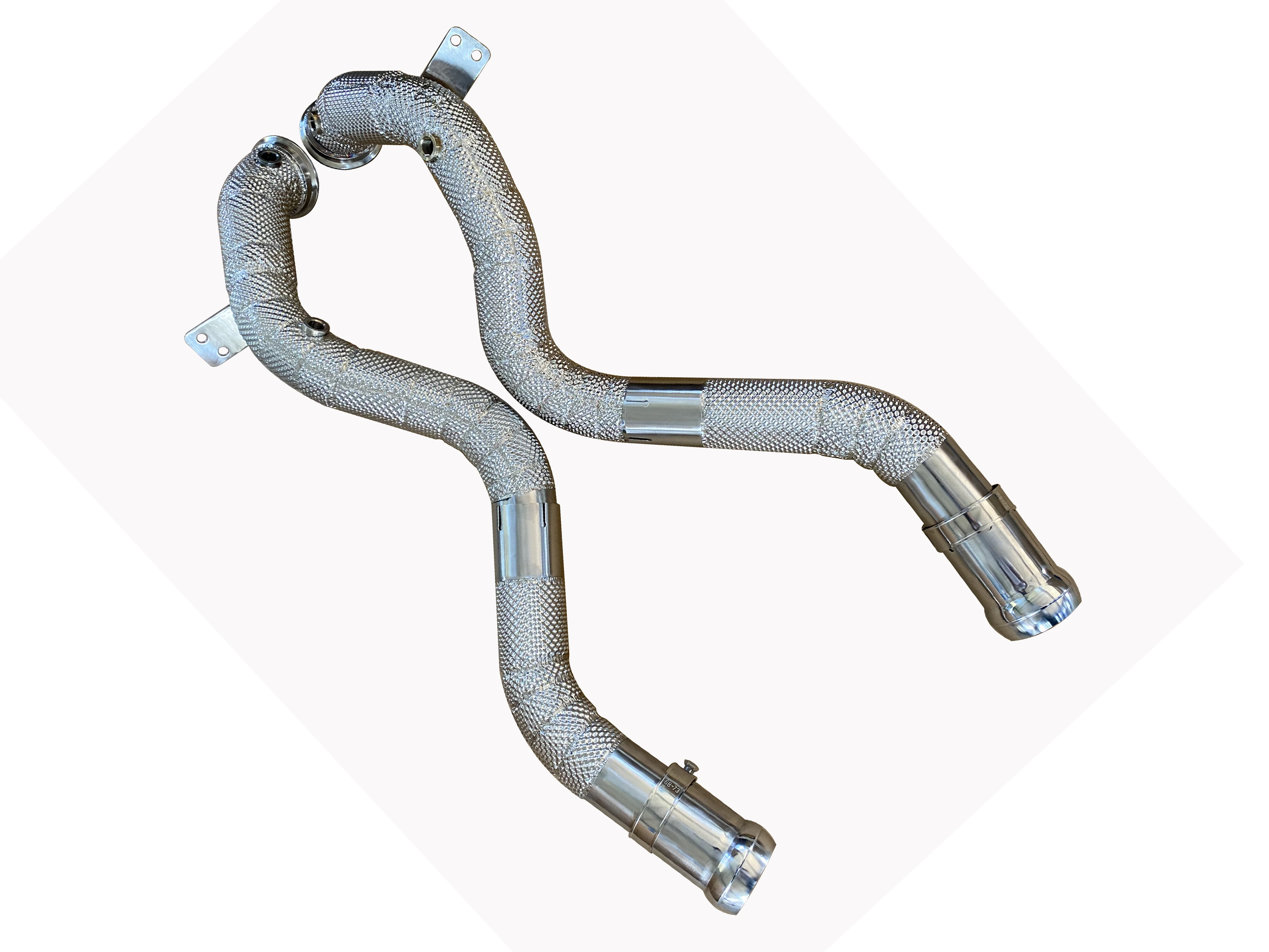 For Mercedes-Benz W205/M177/C63/C63s/Glc63/4.0t Catless Downpipe Exhaust System