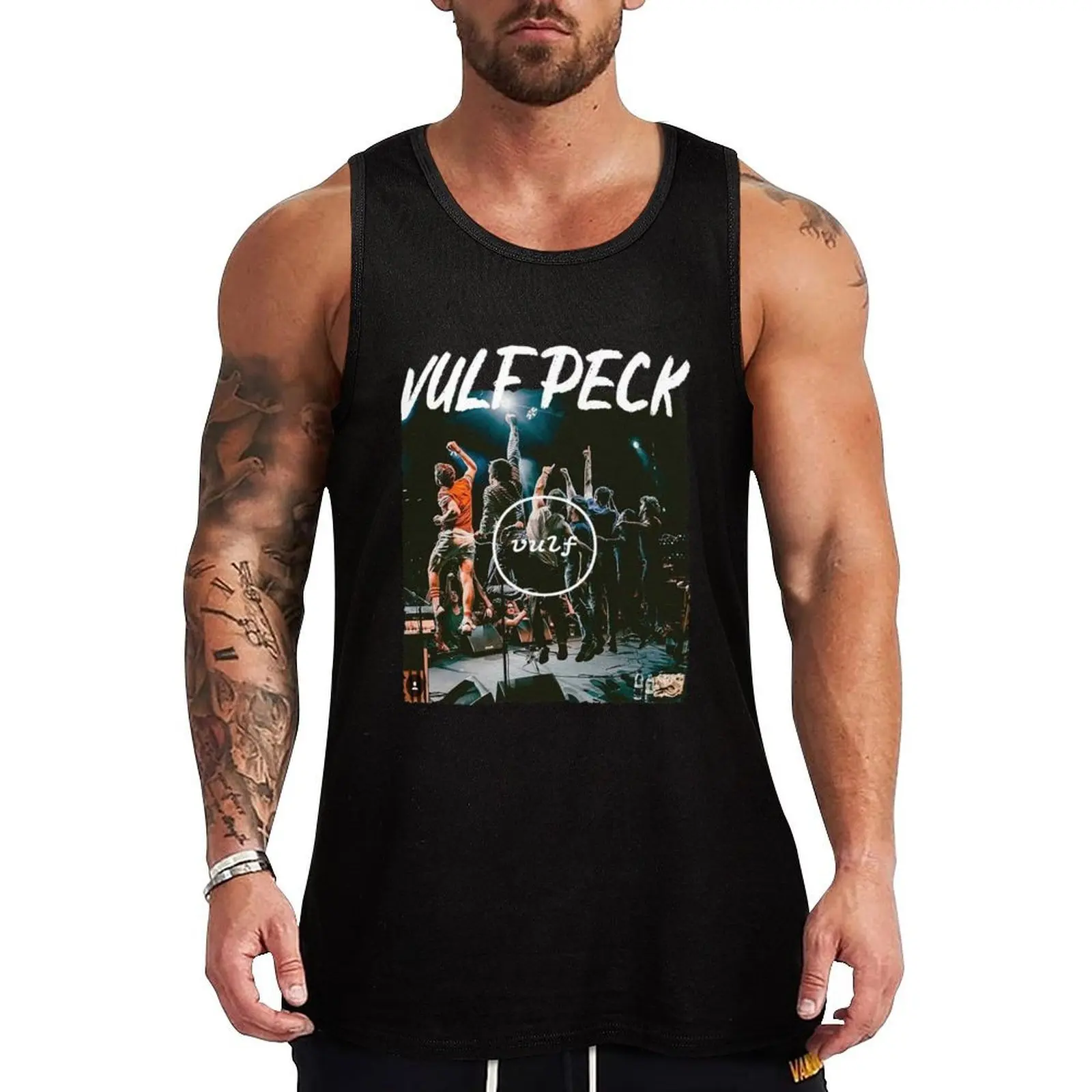 Camiseta sin mangas deportiva Vulfpeck, camiseta sin mangas de secado rápido para entrenamiento en el gimnasio