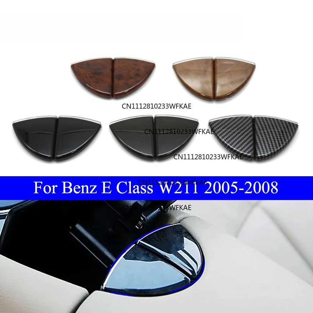 Car Center Console Armrest Lock Switch Latch Button Cover For Mercedes Benz E Class W211 2005-2008 E200 E300 E320 E350 E500
