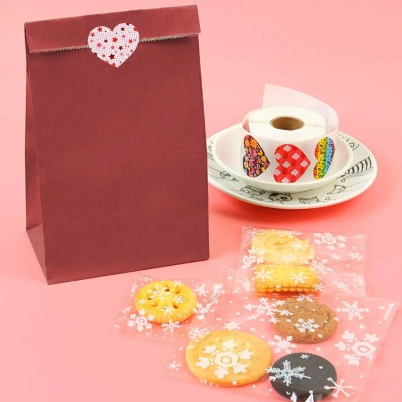 1000 Pcs Self-Adhesive Sticker Valentine's Day Gift Sticker Decorative Sticker 594A