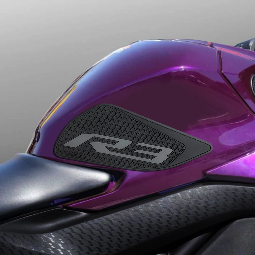 

Мотоциклетные противоскользящие боковые наколенники из ПВХ для Yamaha R3 2019-2025