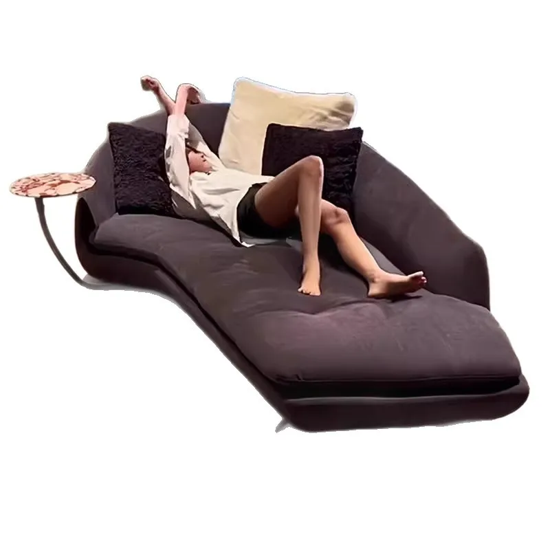 

Minimalist concubine chair villa living room concubine reclining chair bedroom beauty couch Internet celebrity snowflake