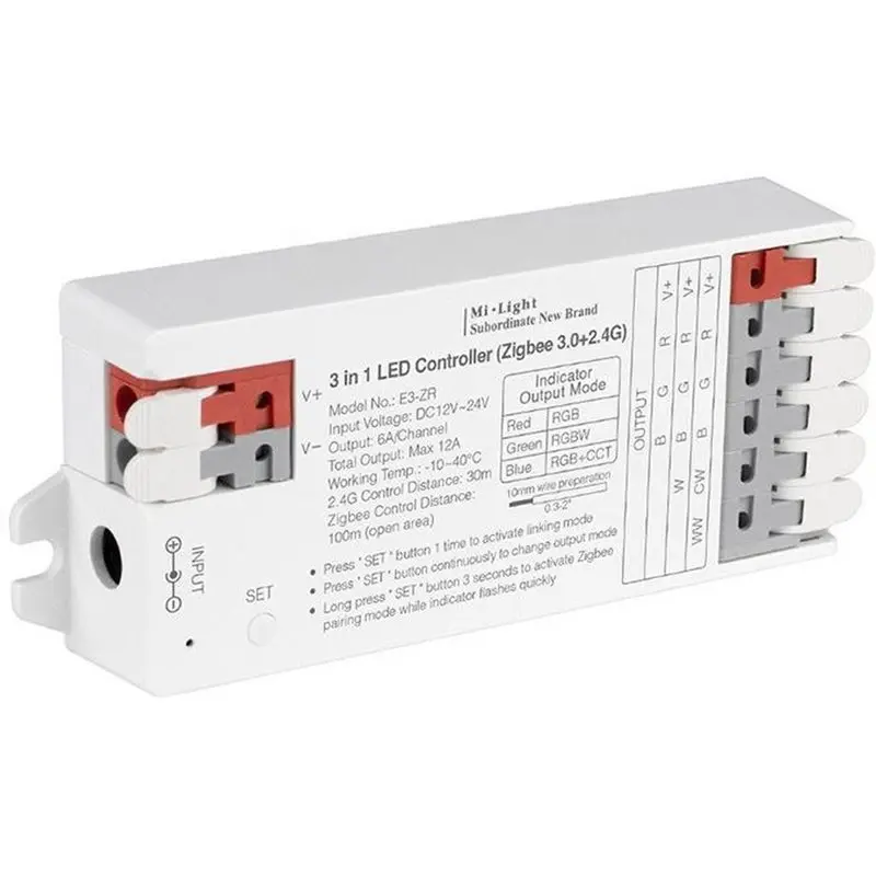 l60a-miboxer-e3-zr-for-single-color-dual-white-rgbw-rgbcct-dc12-24v-led-controller-zigbee-30-24g-tool-free-instant-wiring
