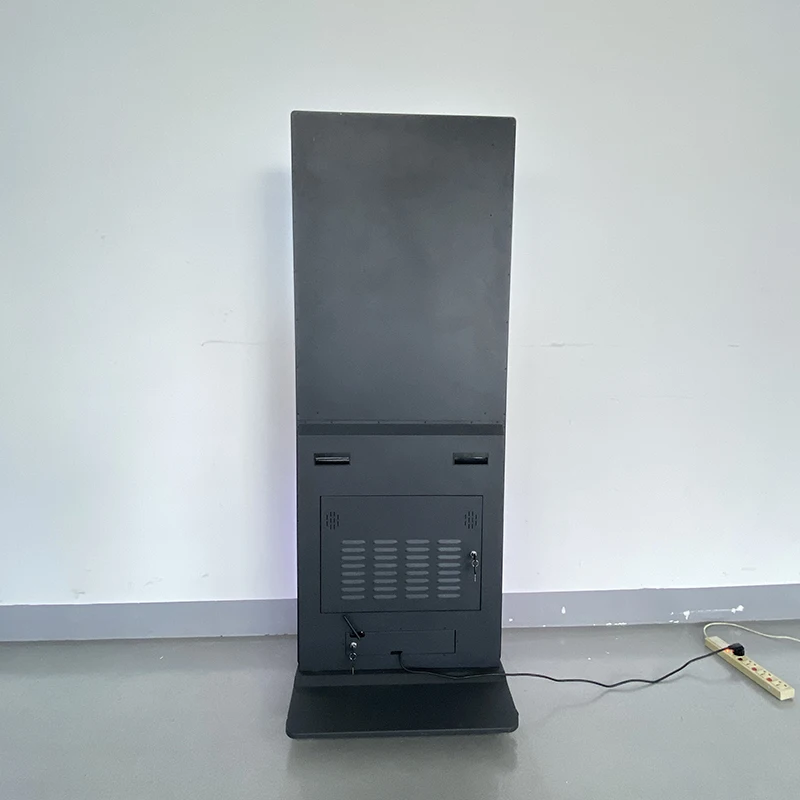 64/69/79/86/98 بوصة شاشة كاملة لافتات رقمية وعرض الأرضية حامل رقمي عرض موقف لاعب كشك شاشة تعمل باللمس #3