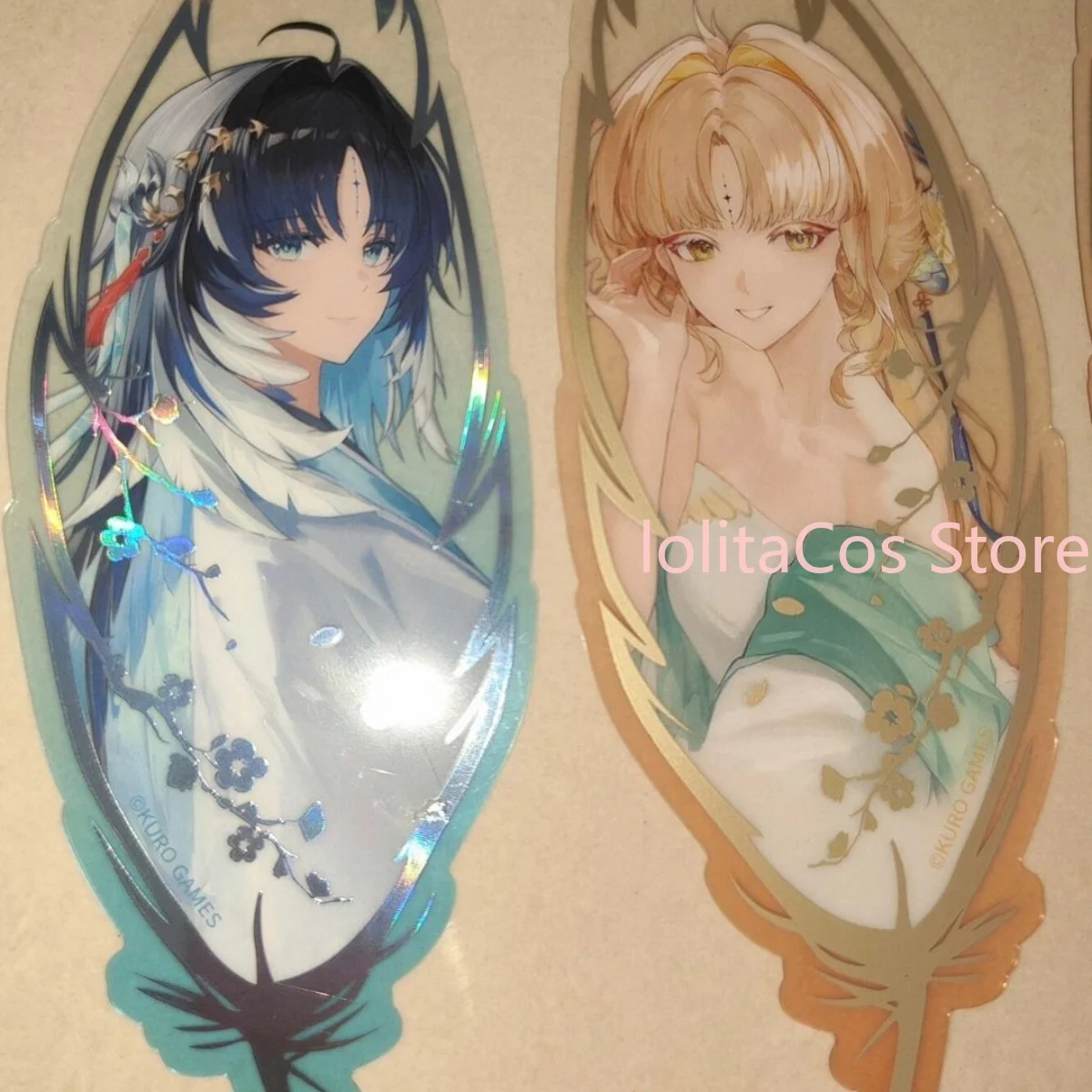 Wuthering Waves Yangyang Xuanling Suisui Anime Acrylic Standee Desktop Ornament Transparent Carrd Birthday Gift Cosplay Xmas view 4