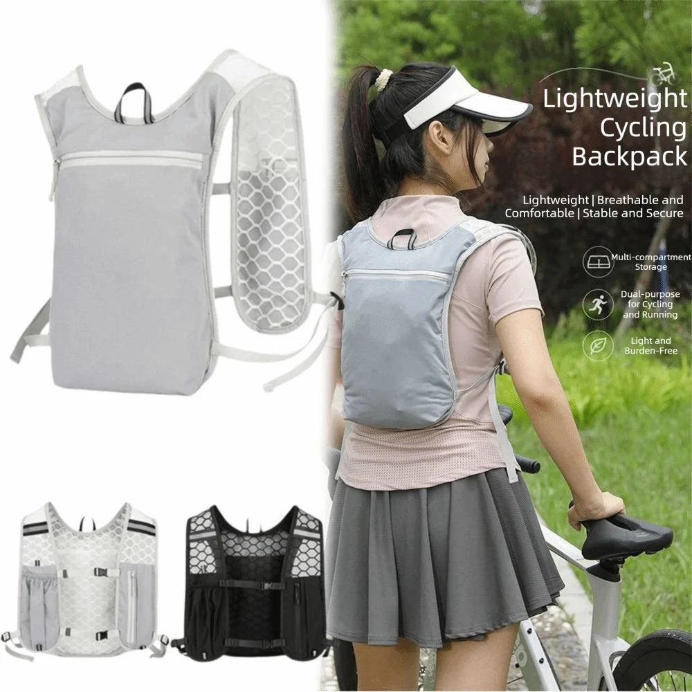 

Ultralight Cycling Running Hydrating Vest Breathable Reflective Bicycle Water Bag Marathon Sports Vest