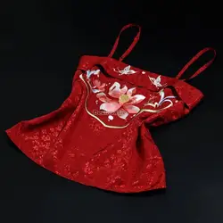 2025 chinese style retro embroidery jacquard sleeveless hanfu vest sling female ethnic style embroidered lovely vest top s706