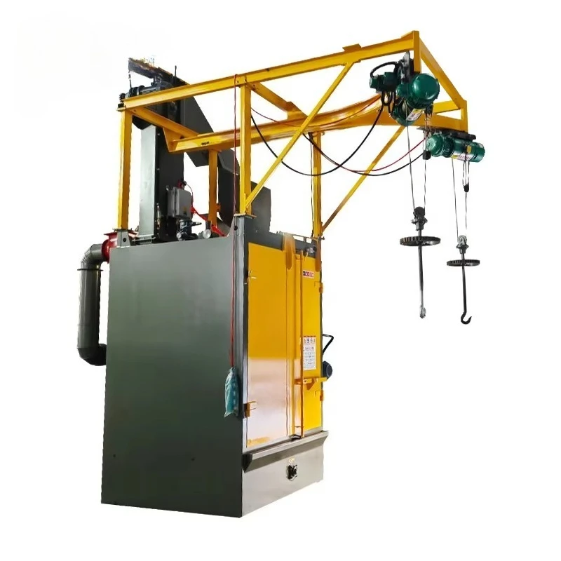 Heavy Hook Type Blasting Machine for Steel Structure Bridge Component Cleaning Painting Prep Customized for Cleaning Surface