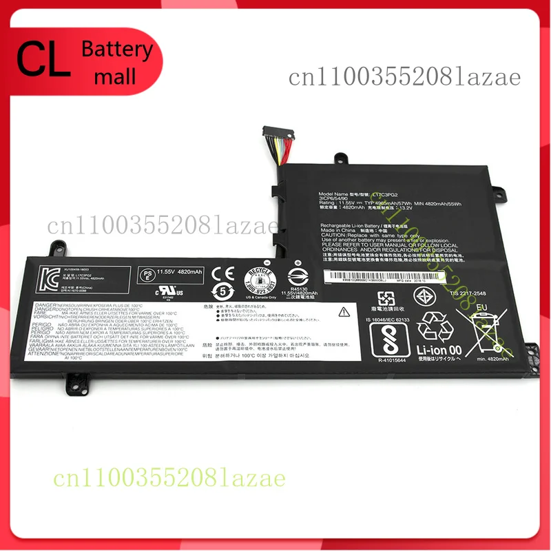 

Genuine L17C3PG1 L17M3PG1 L17C3PG2 Battery For Lenovo Legion Y530 Y7000 Y7000P