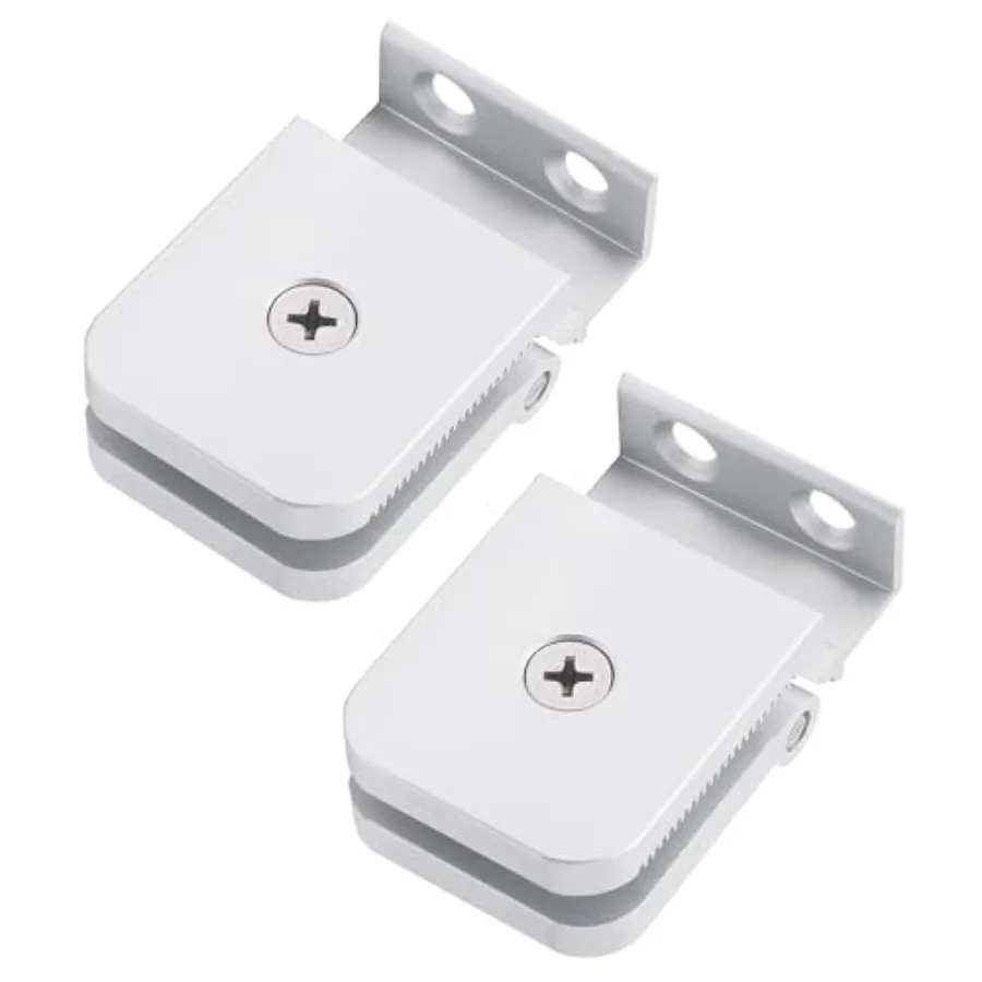 

Glass Shower Door Hinges Replacement Fits 1/4 Inch Glass Shower Doors Durable and Rust-Resistant for Residential Use -2 Pack