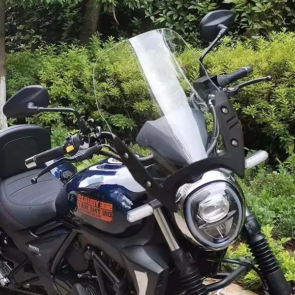 

Premium Windshield for Haojue TR300 Touring Version, Windproof for Long Distance Riding