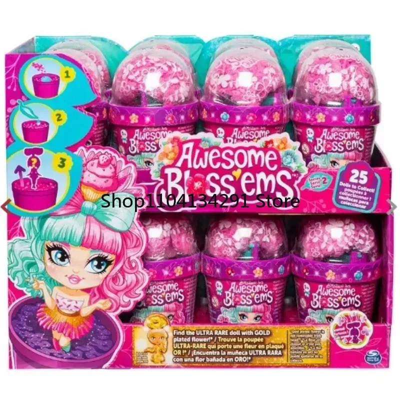 

Awesome Blossom Flower Figures Collect Watering Growth Blind Box Surprise Toy Girls Boys Play Funny Play Kids Birthday Gifts
