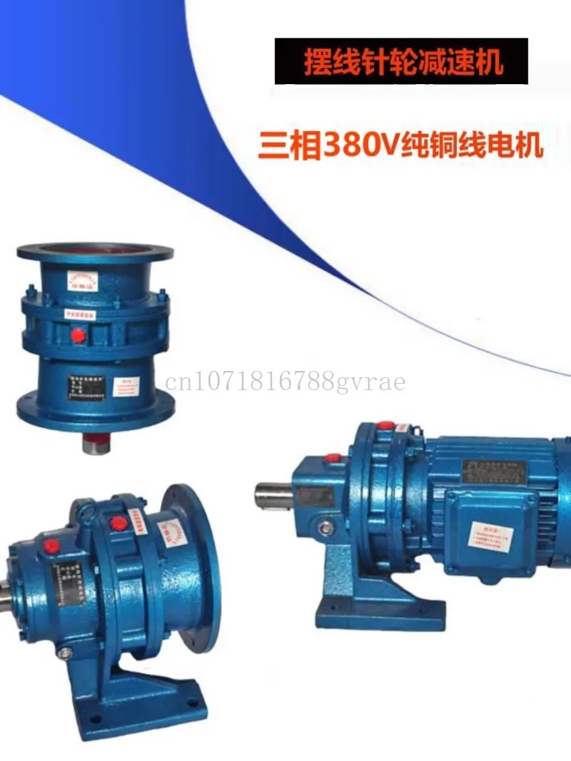 Cycloidal pin wheel horizontal BWD1 vertical reducer XWD2 variable speed belt direct-connected motor