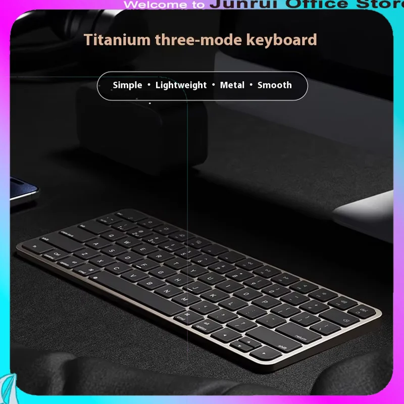 

Wireless Bluetooth Keyboard And Mouse Set Apple Ipad Tablet Notebook Silent Office Dedicated Small Size Charging Keyboard