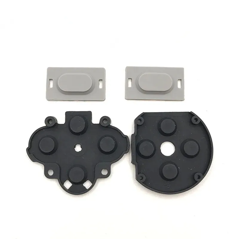 500 مجموعة لعبة وحدة التحكم استبدال لسوني PSP1000 ل PSP FAT D منصات المطاط موصل R L زر إصلاح جزء