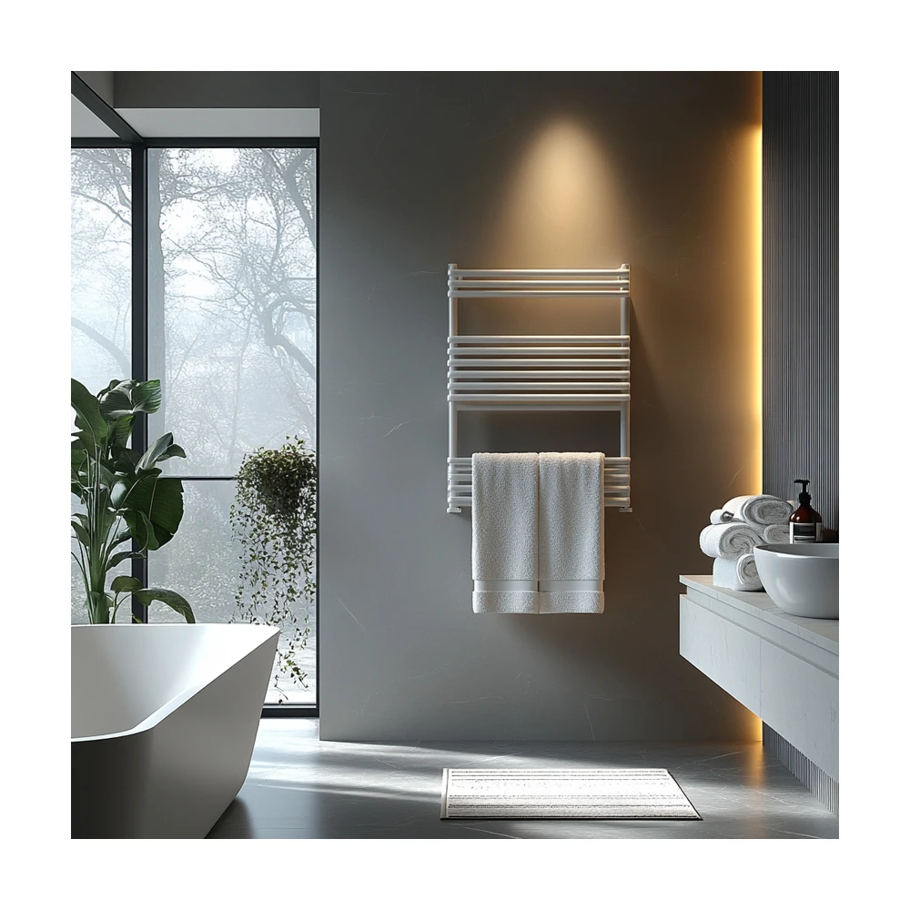 Large Electric Single Towel Rack Warmer Bathroom Heater Radiator Towel Warmer Rack