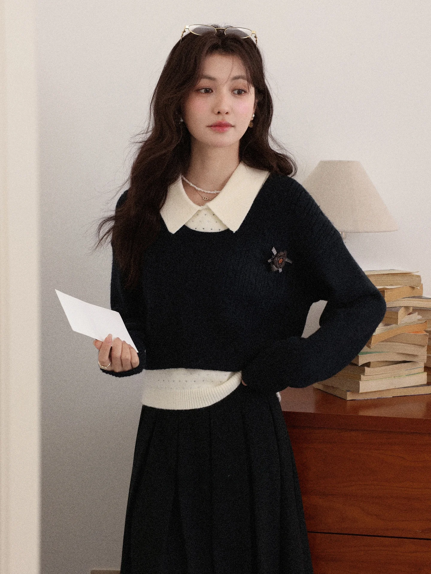 

Женский вязаный свитер South Deer ey Waltz, осенне-зимняя новинка, повседневный топ