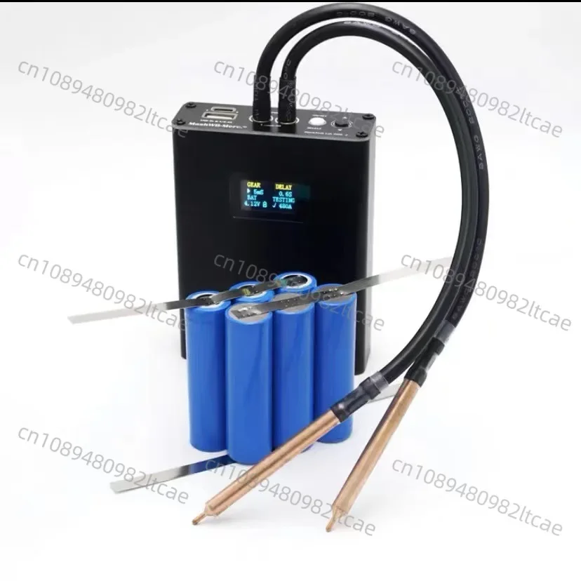 Portable Spot Welding Machine Digital Display Handheld Small 18650 Lithium Battery Power Bank DIY Kit