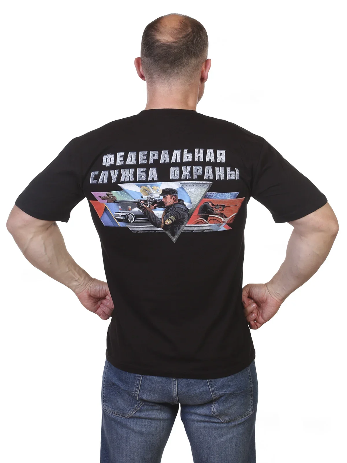Russian Federal Guard Service FSO Badge Soldier Spetsnaz T-Shirt 100% Cotton O-Neck Short Sleeve Casual Mens T-shirt Size S-3XL