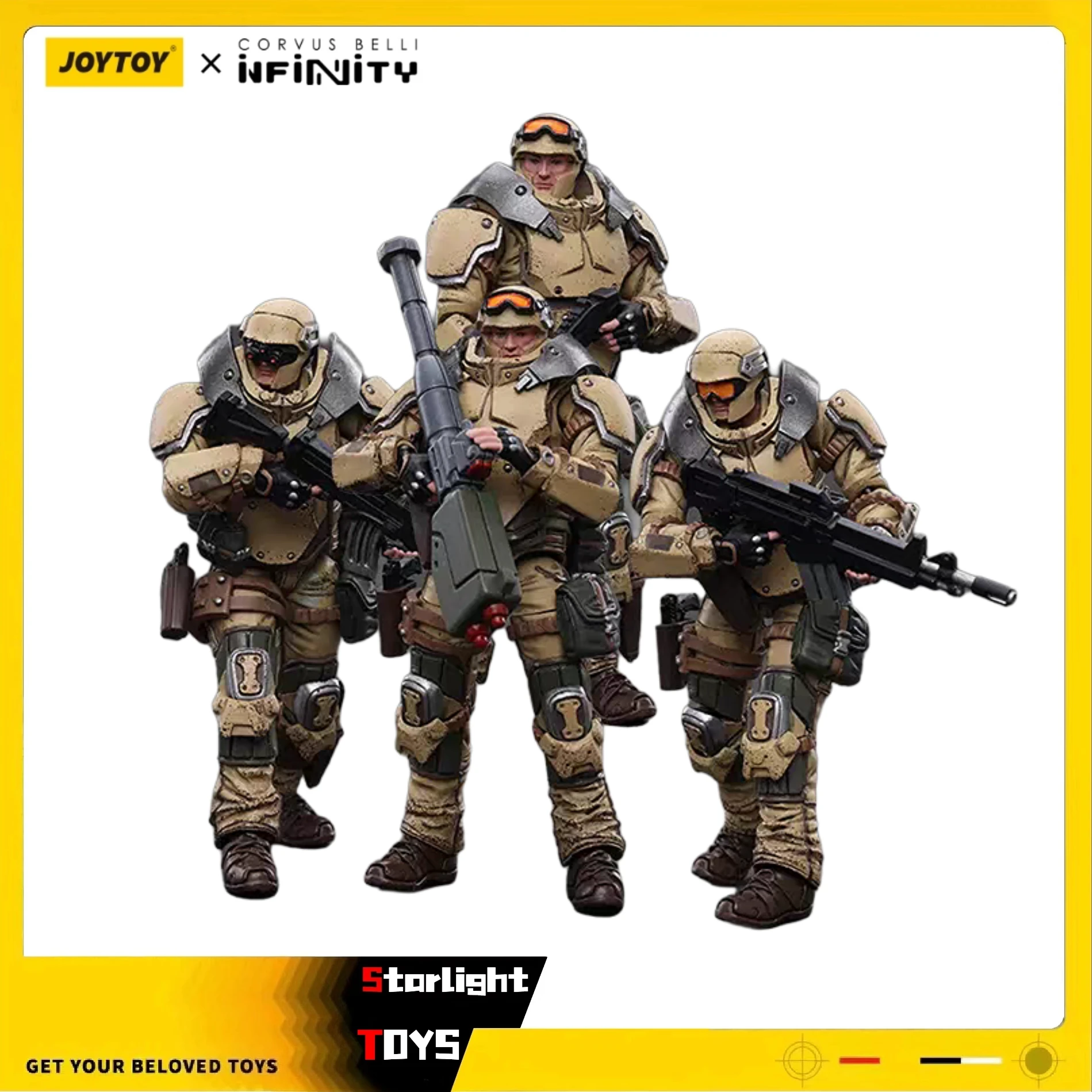 

JOYTOY Ariadna Marauders 5307th Range Unit 4PCS Toy Model Gift 1/18 Action Figure