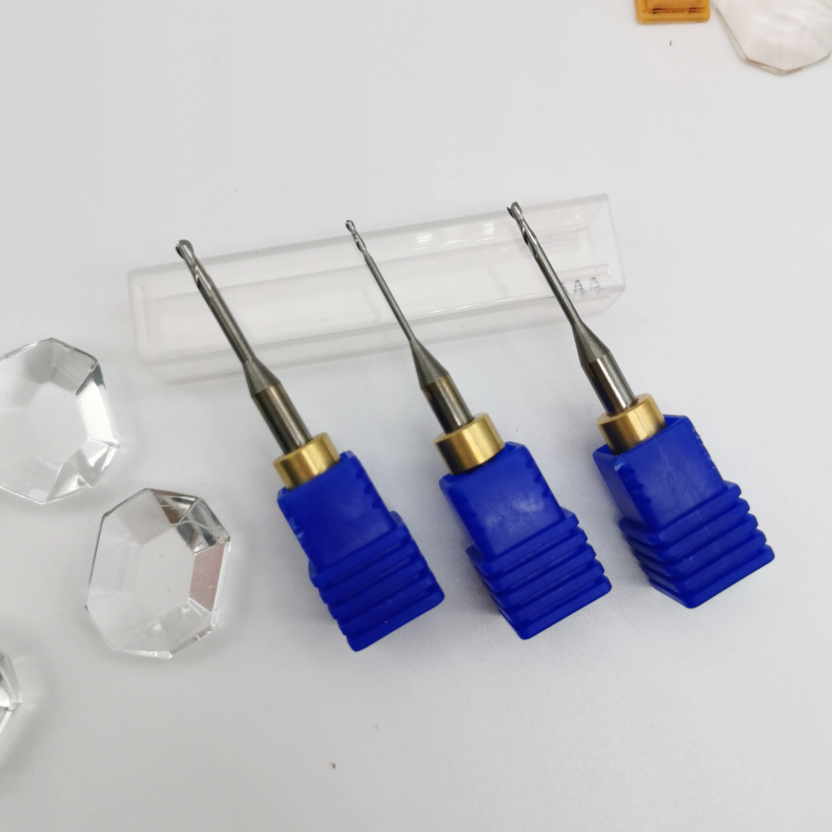 Dental Milling Burs for Ideal Mill/Zotion Zirconia Wax PMMA Burs Tungsten Carbide Made For YUCERA D4 CVD DC DLC SHC Coating