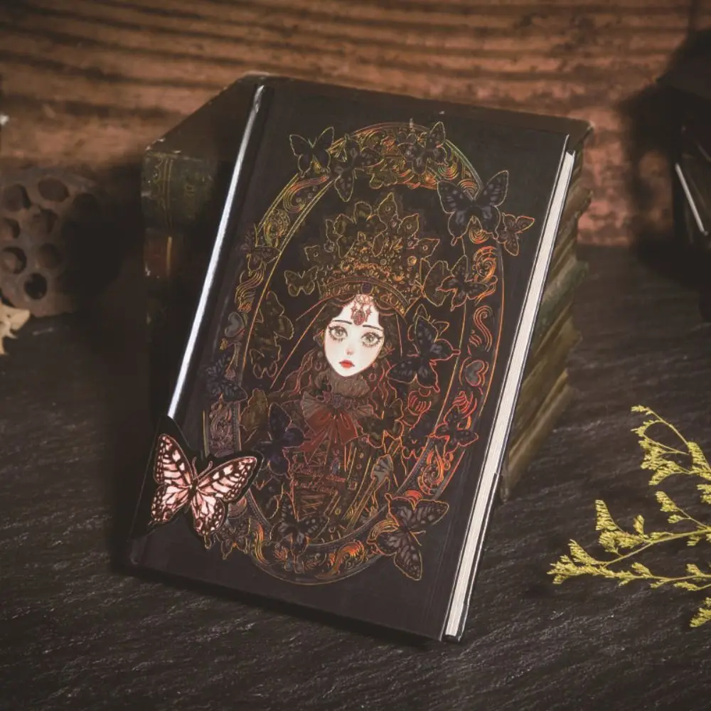 Gift Hand Ledger Gothic Notebook Retro Vintage Diary Book Hardcover Exquisite Notepad Student